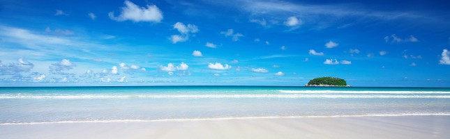 Beach scene